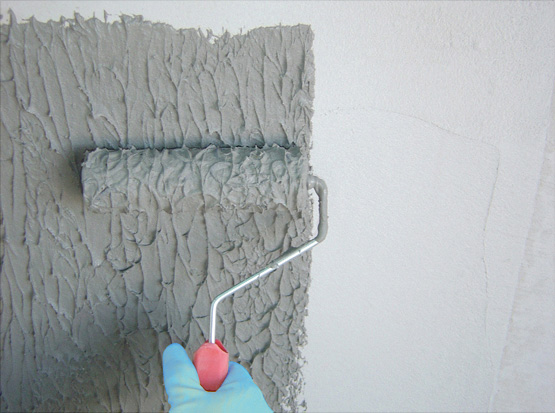 Textura com Rolo Hidrorrepelente