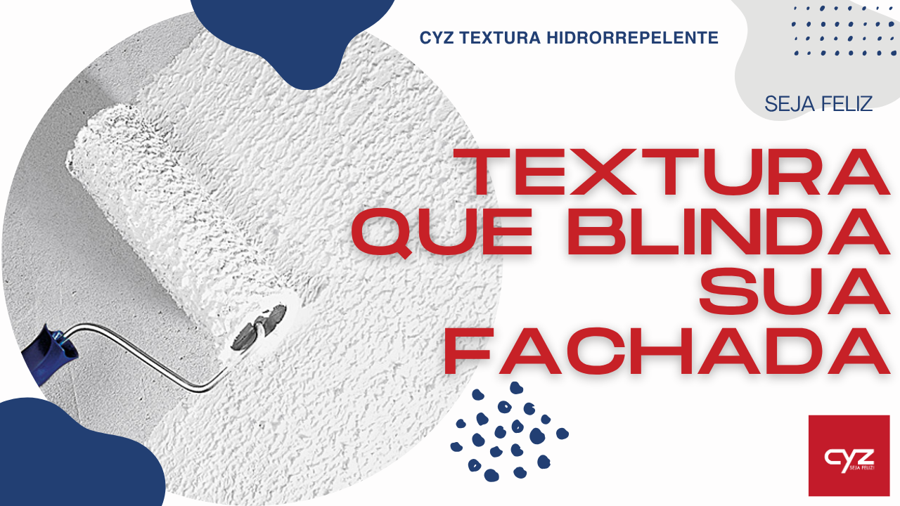 CYZ Textura que blinda sua fachada