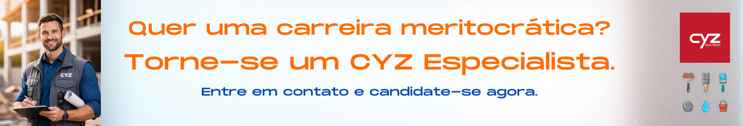 Torne-se um CYZ Especialista. Candidate-se AGORA!
