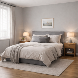 CYZ Bem Estar - Quarto aconchegante – Cinza claro fosco