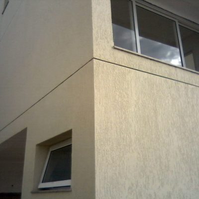 Grafiato externo cor pastel em Curitiba