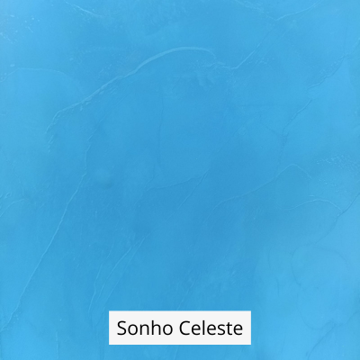 Sonho Celeste - Efeito cimento queimado 2