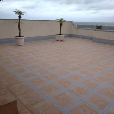 CYZ Vedac - Vedação de juntas em laje cerâmica.